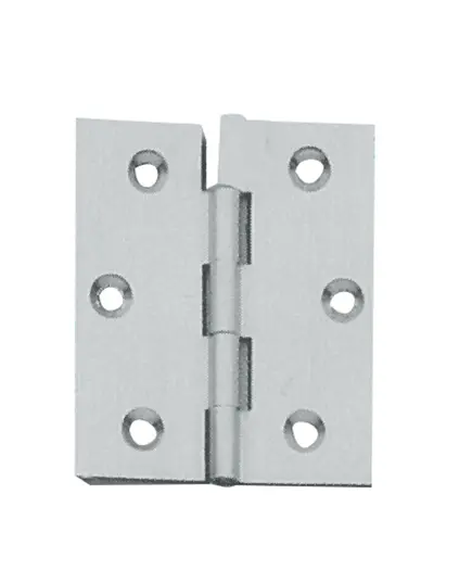 Butt hinge in nickel plated - 25x25mm