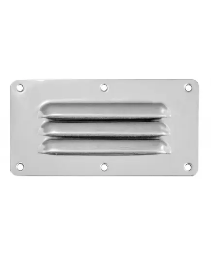 Stainless steel louver vents - 127x67mm