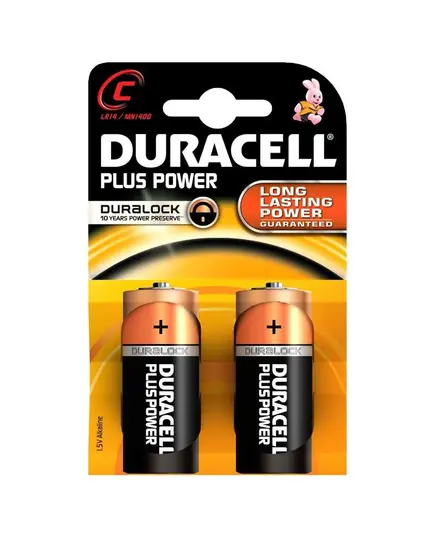 Duracell battery Plus Power - C 1/2  type