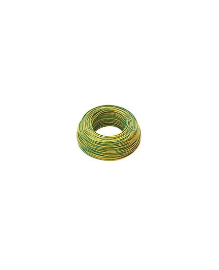 Yellow green cable Ø 4mm - 100mt