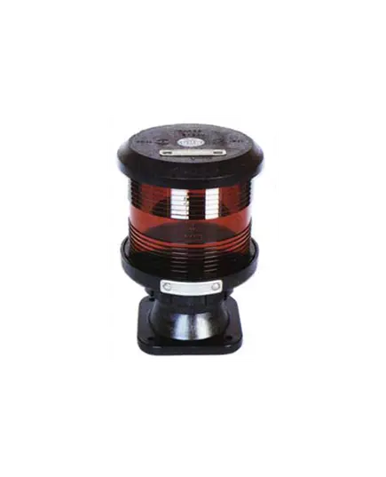 DHR 360° Red navigation light series 35 - Black case