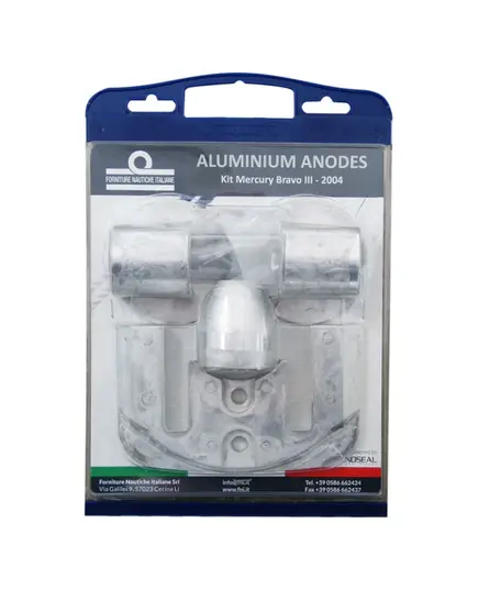 Aluminium Anodes Kit for Mercruiser Bravo III