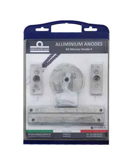 Aluminium Anodes Kit for Mercury Verado 4