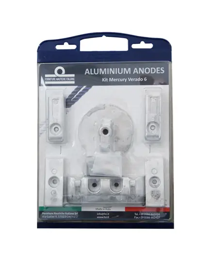 Aluminium Anodes Kit for Mercury Verado 6
