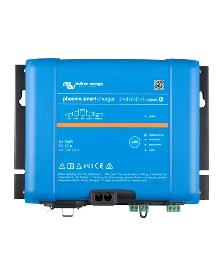 Phoenix Smart IP43 Charger 24/16 (1+1) 120/240V