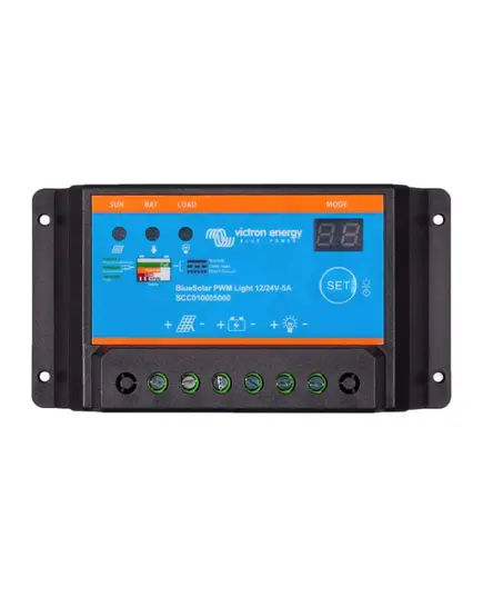 BlueSolar PWM-Light Charge Controller 12/24V-5A