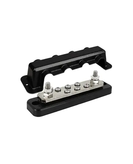 Busbar 250A 2P with 6 Screws & Cover