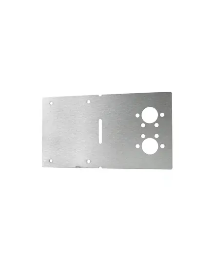Stainless steel bendable mounting bracket for yachts and boats