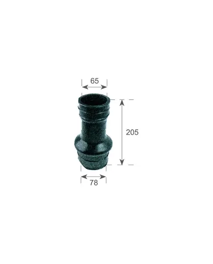 Exhaust Sleeve Coupling For 140-165HP Engine