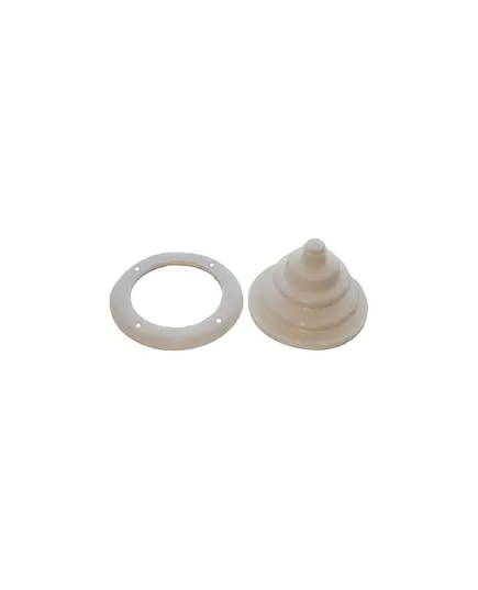 Steering Cable Grommet with Rubber Cap - 105mm - White