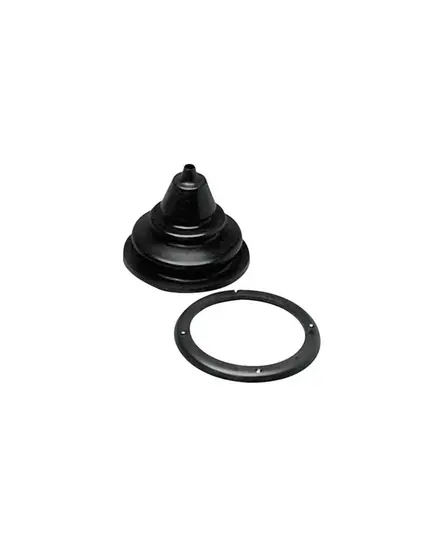 Steering Cable Grommet with Rubber Cap - 152mm - Black