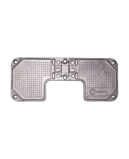 Aluminium Transom Protection Board - 208x115mm - Black