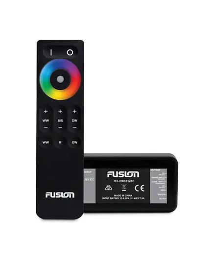 Fusion® CRGBW Remote Control with Control Module for LED Lighting Speakers