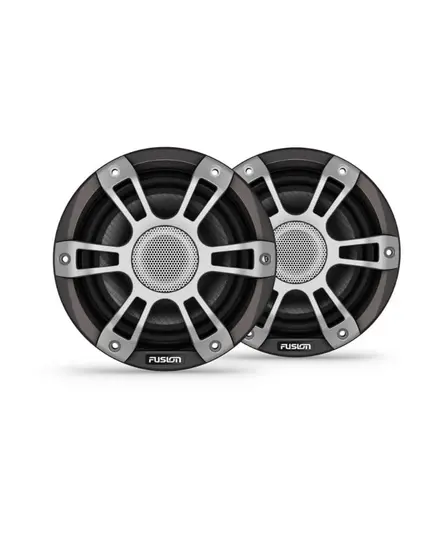 Fusion® Signature Series 3i Grey Sports Marine Coaxial Speakers 6.5" 230-watt
