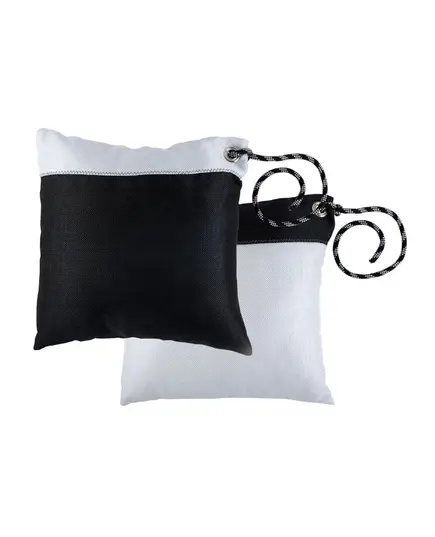 Set of 2 Cushions - Black-white