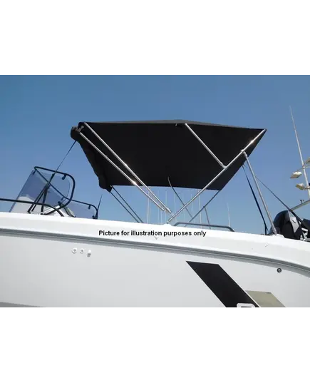 1 color stainless steel bimini - Flyer 7 SPACEdeck