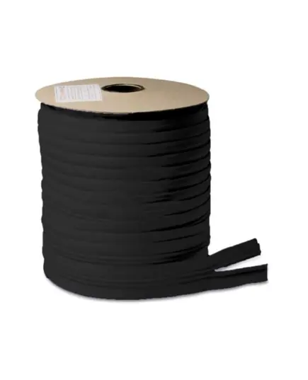 Black Nylon 10mm Spiral Zipper