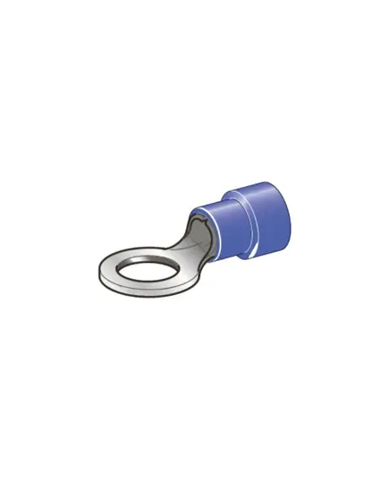 Blue insulated eye terminals - 8.2mm