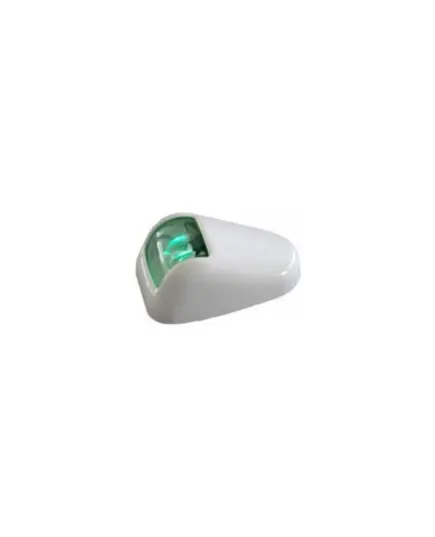 Green LED navigations lights - White case - 12-24V