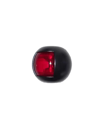 Red port navigation light Delfi series - Black case