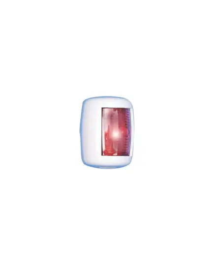 Red port navigation light Nettuno series - White case