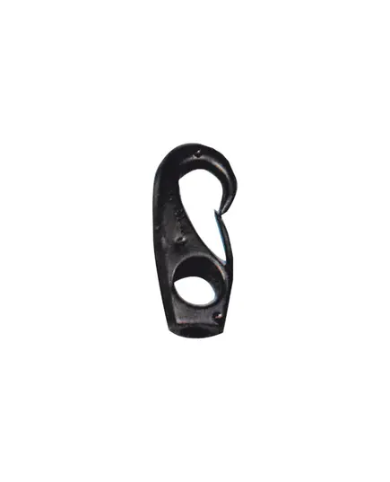 Black Snap Hook diameter 10mm, Color: Black, Diameter, mm: 10