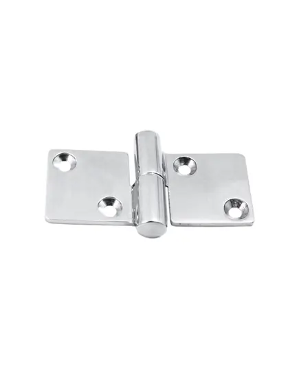 Left Mirror Polished S.S. Lift Off Hinge - 86x50mm