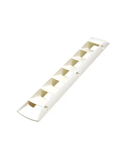 White ABS Louver Vent - 457x87mm