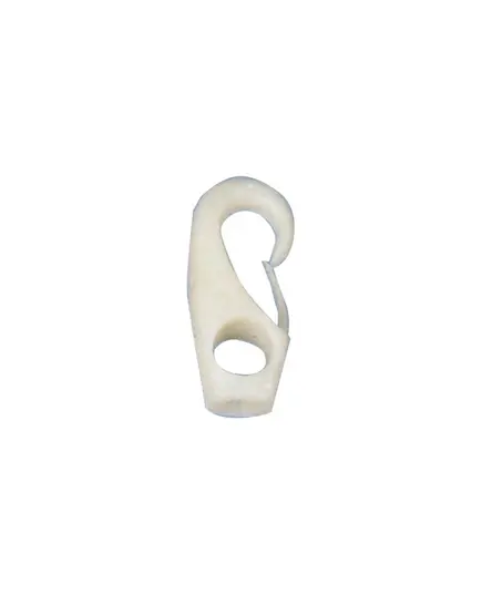 White Snap Hook diameter 10mm, Color: White, Diameter, mm: 10