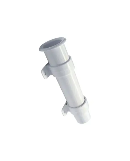 White Wall Mounting Rod Holder Ø 40mm