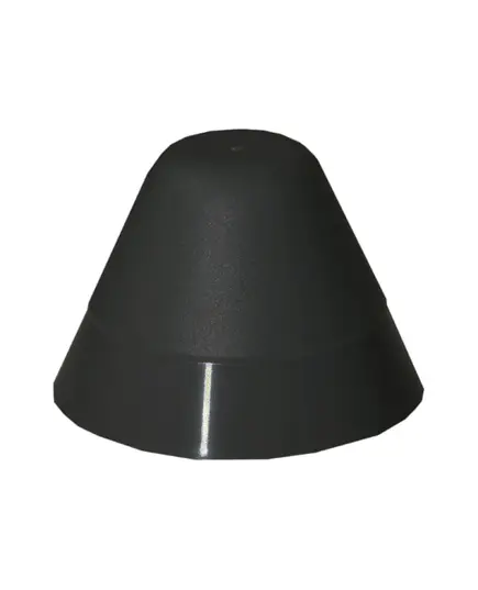 PVC Terminal Cone - Black, Color: Black