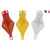 Biconical Mooring Buoy diameter 50 cm - White, Diameter, cm: 50 Biconical Mooring Buoy diameter 50 cm - White, Diameter, cm: 50