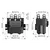 Unité de contacteur 3 bornes 12v Unité de contacteur 3 bornes 12v