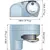 Windlass GENIUS GP2 - 800w - 12v - Chain 8mm Windlass GENIUS GP2 - 800w - 12v - Chain 8mm