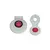 White Foot Switch - Red Up - 900UW White Foot Switch - Red Up - 900UW