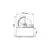 Compas Olympique 115 - Blanc - Plat/Noir, Couleur: White, 3 image Compas Olympique 115 - Blanc - Plat/Noir, Couleur: White, 3 image