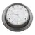 Satin Stainless Steel Clock - 110mm Satin Stainless Steel Clock - 110mm