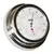 Thermo-hygromètre en acier inoxydable poli - 127mm
