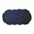 Blue Welcome Rope Mat - 470x250mm, Color: Blue Blue Welcome Rope Mat - 470x250mm, Color: Blue