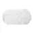 White Welcome Rope Mat - 470x250mm, Color: White White Welcome Rope Mat - 470x250mm, Color: White