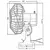 ABS Swivelling Fan - 12V, Voltage, V DC: 12, 2 image ABS Swivelling Fan - 12V, Voltage, V DC: 12, 2 image