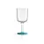Wine Glass - Lagoon Blue Line Wine Glass - Lagoon Blue Line