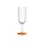 Champagne Flute - Orange Line Champagne Flute - Orange Line