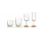 Champagne Flute - Orange Line, 2 image Champagne Flute - Orange Line, 2 image