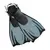 T-Jet Adjustable Foot Fins for Child - Silver - L/XL, Shoe size: From 33 to 37, Color: Silver T-Jet Adjustable Foot Fins for Child - Silver - L/XL, Shoe size: From 33 to 37, Color: Silver