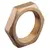 Brass Nut for Fittings - 2", Thread: 2" Brass Nut for Fittings - 2", Thread: 2"