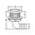 90° Thru Hull Fitting - Ø25mm, For hose diameter, mm: 25, 2 image 90° Thru Hull Fitting - Ø25mm, For hose diameter, mm: 25, 2 image