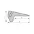 Stainless Steel Bow Spooler - 370mm, For anchor up to, kg: 10, 2 image Stainless Steel Bow Spooler - 370mm, For anchor up to, kg: 10, 2 image
