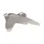 Stainless Steel Hinged Bow Spooler - 390mm, For anchor up to, kg: 10 Stainless Steel Hinged Bow Spooler - 390mm, For anchor up to, kg: 10