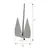 Ancre Plastimo Britany - 8kg, Poids, kg: 8, 2 image Ancre Plastimo Britany - 8kg, Poids, kg: 8, 2 image